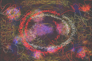 Superimposing Form Upon Chaos, Copyright Vivek Patel 2003